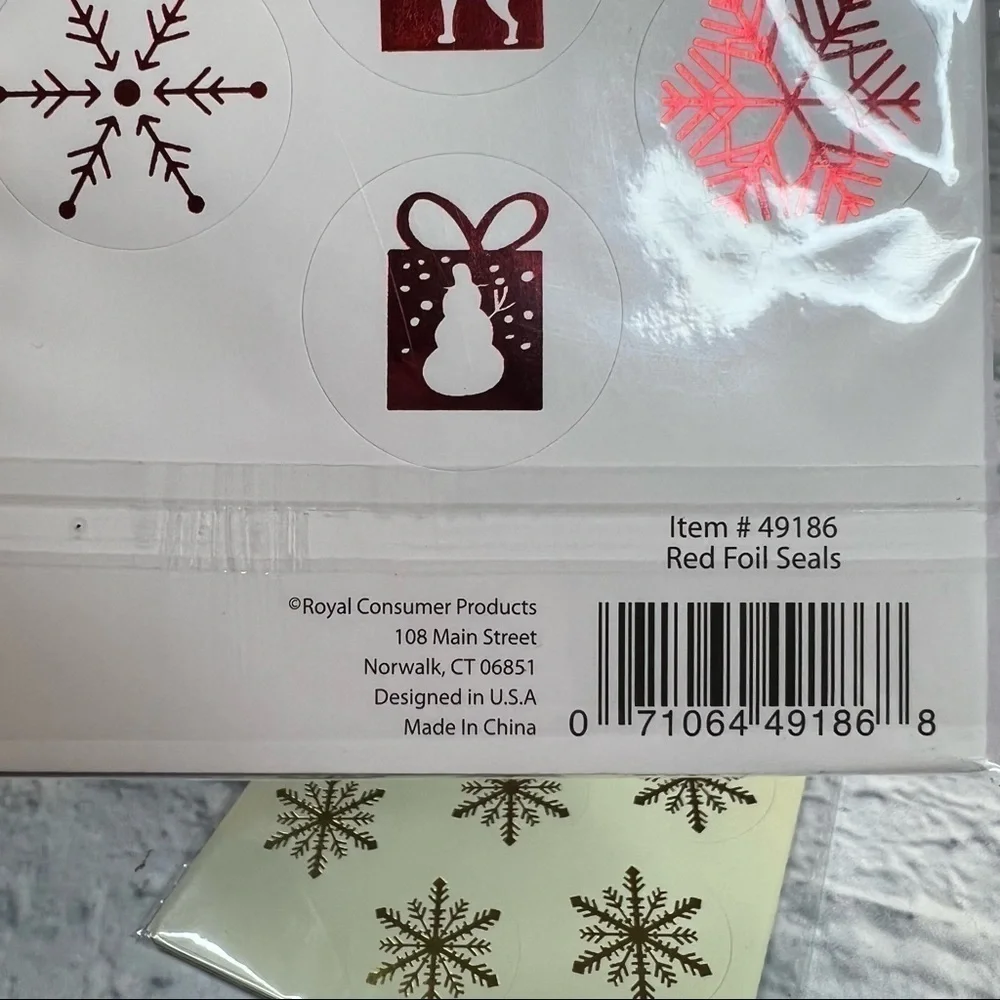 Holiday stationary Christmas card